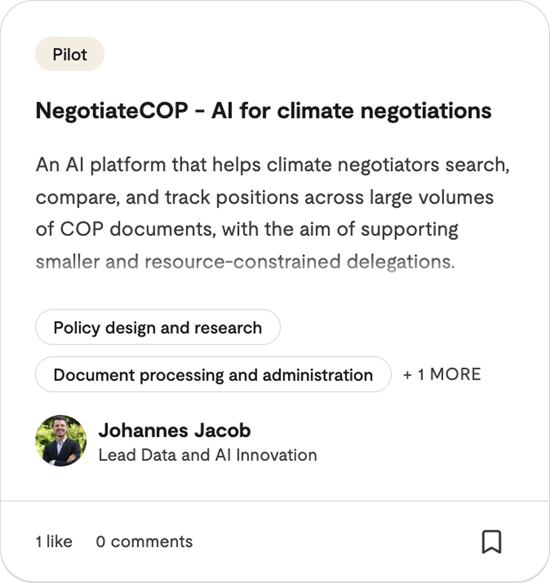 Negotiate COP