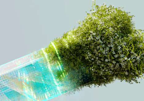 Foliage connected to a data centre